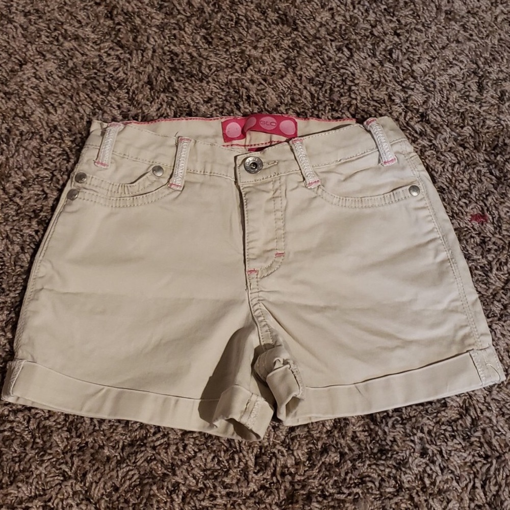 GLO Jeans Light Tan Shorts Girls Size 8